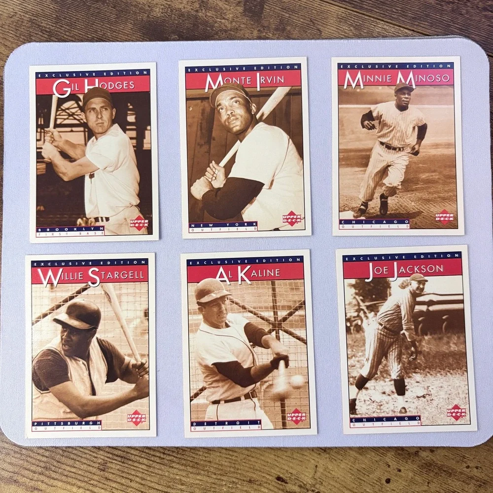 1995 Sonic Upper Deck Baseball Complete 20 Card Set Nolan Ryan Babe Ruth Ty Cobb